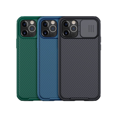 Nillkin Fashion Camera Protect Case for iPhone 12 / 12 Pro / 12 mini / 12 Pro Max / SE 2020 / 11 / 11 Pro / 11 Pro Max Phone Cases Business TPU + PC Camera Protect Shockproof Privacy Back Cover