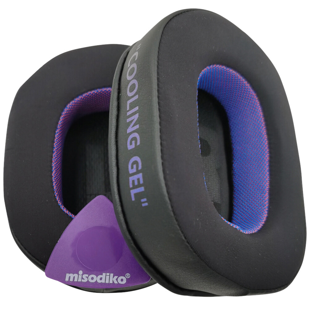 misodiko Upgraded Ear Pads Cushions Replacement for Razer BlackShark V2/ X/ Pro, Logitech G PRO X Gaming Headset