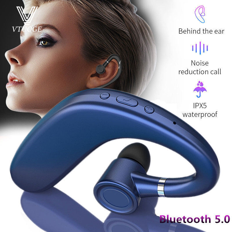 VTUOGE TWS Bluetooth Earphones Business Stereo Earbud With Mic HiFi Headphone Sport Wireless Headsets for xiaomi Redmi huawei oppo vivo sony samsung Airdots Android Mobile Phone