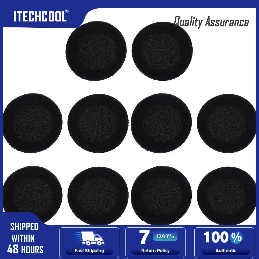 10 x 60mm Foam Pads Ear Pad Sponge Earpad Headphone Cover for Headset