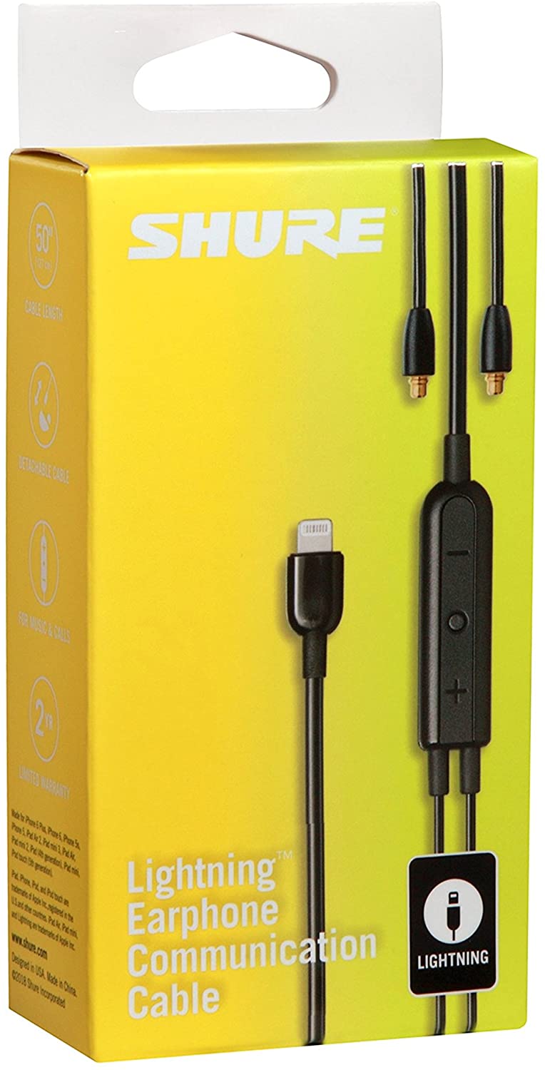 Shure RMCE-LTG Lightning Cable Earphone Accessory