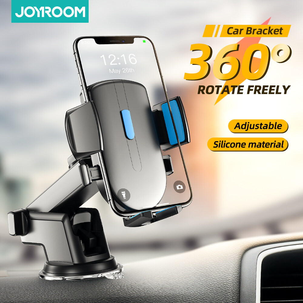 Joyroom Car Phone Holder  Dashboard Bracket Car Mount Strong Sucker Phone Stand  For iPhone 13 Pro Max Samsung Huawei Xiaomi OPPO Realme