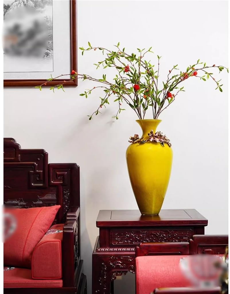 FMURY Enamel Colored Large vase, Home TV Cabinet, Living Room Decoration and Ornaments
